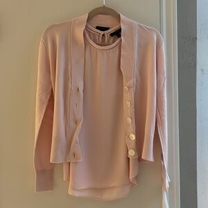 J. Crew blouse and sweater set